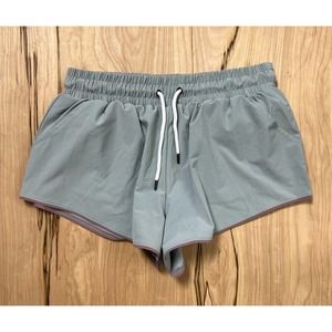 Nimble Activewear Women’s Lined Running Shorts Seafoam Size 8